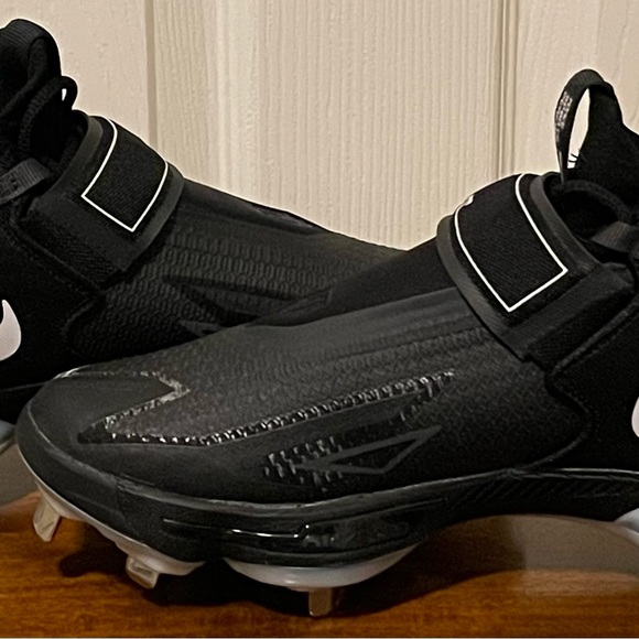 Nike Force Zoom Trout 8 Elite Baseball Cleats CZ5913-010 Black Grey Men Sz 7 NEW - Picture 5 of 10